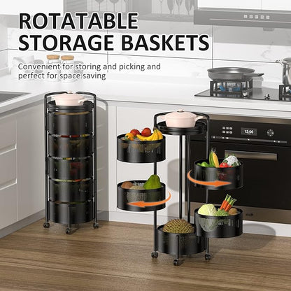 Rotating Storage Rack